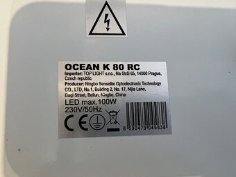Stropní LED svítidlo Ocean K 80 RC - 5