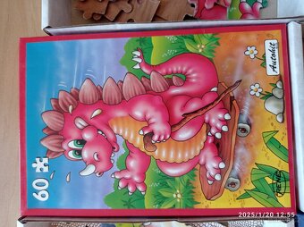 Dětské puzzle od tří let.Cena za všechny tři. - 5