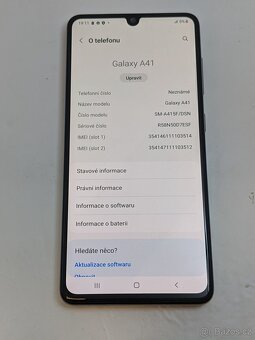 Samsung Galaxy A41 4/64gb white. Záruka 6 měsíců. - 5