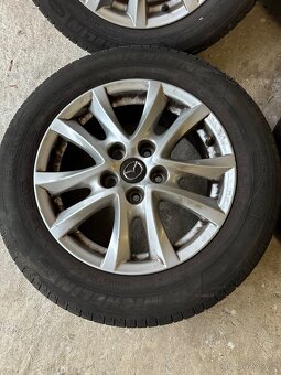 Prodám použitou letní sadu Mazda 5x114,3 205/60/16 - 5