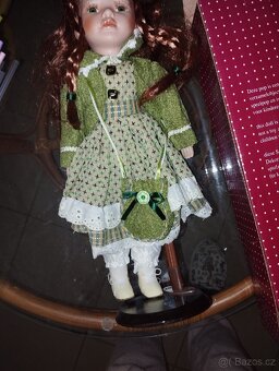 Krásná sběratelská panenka s porcelánovou hlavickou - 5