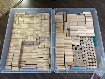 dřevěné kostky 1.095 ks - 5