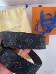 Louis Vuitton Initiales Belt Monogram Eclipse Black/Gray - 5