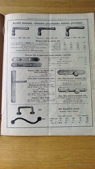 předválečný ceník firmy Bratří Novozámský z roku 1928 - 5