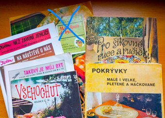 Šití, pletení, háčkování, vyšívání, nápady do bytu - 5