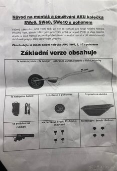Kolečka AKU s pohonem - 5