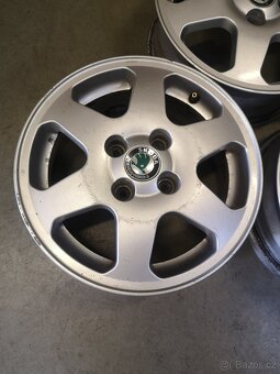 Alu kola 4x100 r14 Škoda - 5