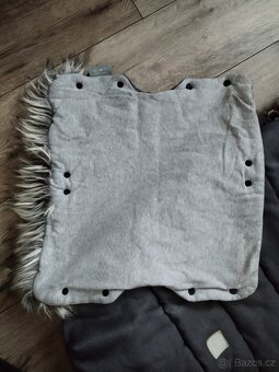 Luxusní zimní fusak včetně rukávníku na kočárek - 5