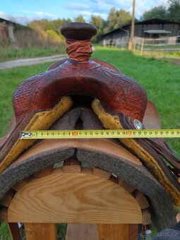 Westernové sedlo roper - 5