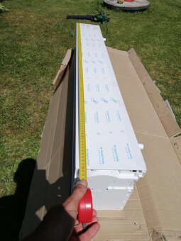 Okenní žaluzie  Aufsatzrolladen Basic Kunststoff Breite 1400 - 5