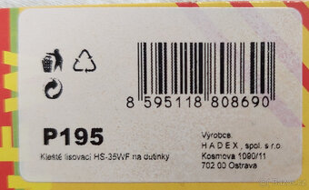 Kleště lisovací na dutinky - 5