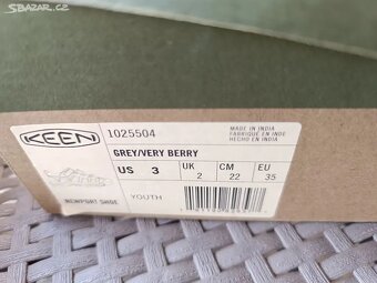 Nové dívčí boty Keen vel.35 a 36 - 5