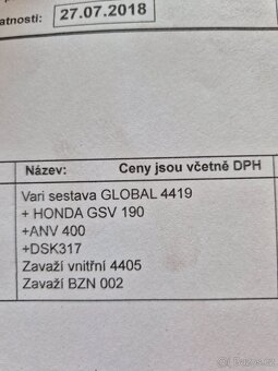 Prodej VARI sestava GLOBAL 4419 - 5