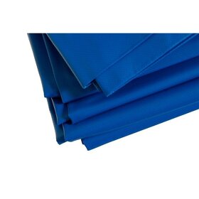 Zakrývací plachta PVC 570g/1m² zelená nebo modrá - 5