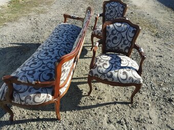 Sofa+ křesla po renovaci. - 5