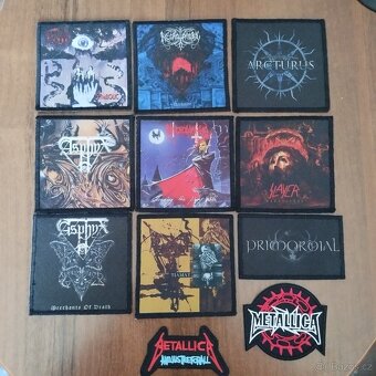 Nášivky,vlajky,trická,privesky,CD,LP,MC - 5
