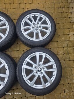 Alu kola zimní 5x112 17" 6J ET48 Škoda Octavia 3 - 5