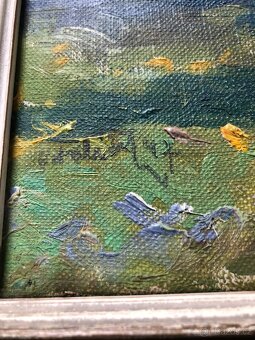 Historické obrazy, zarámované krajinomalby - 5