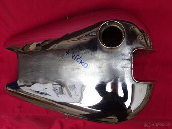 NSU 201/251 - chromovaná nádrž + víčko - 5