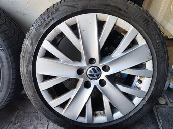 17"zimní alu sada 5x112 origo Sharan Alhambra Golf Touran - 5