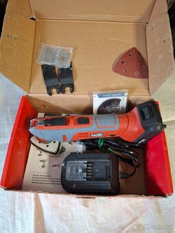 Aku multifunkční oscilační bruska EXTOL 20V - 5