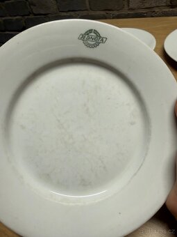 Retro talíře JEDNOTA – 5 ks - 5