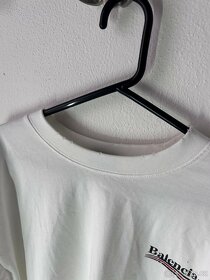 Balenciaga bílé triko - 5