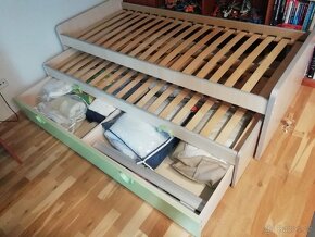 Dětská rozkládací postel s šuplíkem - 5