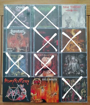 CD metal - zahraniční, část D - SLEVA : - 5