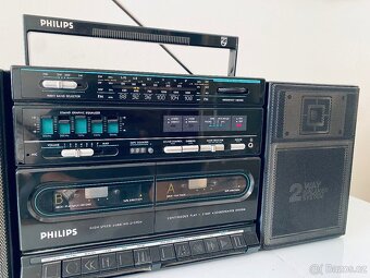 Radiomagnetofon Philips D 8478, rok 1988 - 5