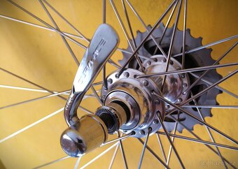zapletená kola Mavic MA2, náboje Dura Ace - 5