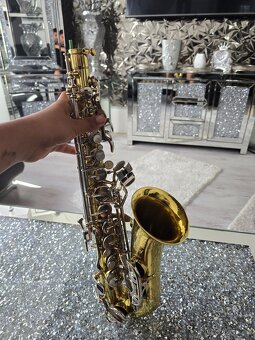Alt saxofon B&S Bundy II – po generálce, nový lak i podlep - 5