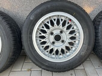 BBS 14" 4x108 Audi 80/90 - zánovní pneu - 5