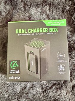 Nabíjecí stanice pro 2 baterie kompatibilní s Xbox® X/S - 5
