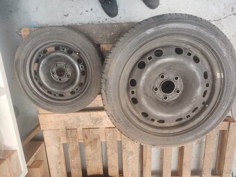 Plechová kola 195/50 R15 5x100 - 5