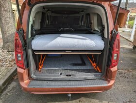 Spací kempingová vestavba - Berlingo, Combo, Rifter L2 - 5
