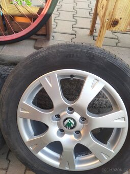 ALU disky Škoda originál 5x112 r16 - 5