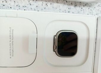 Apple watch ultra 2 titanově modré 49mm - 5