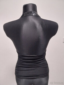 Luxusní top s flitry - vel. M/L - 5