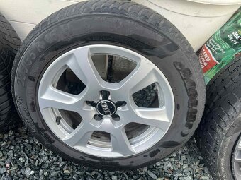 ORIGINÁL ALU KOLA AUDI 5x112 R16 ET45 + ZIMNÍ PNEU - 5