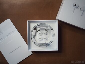 Apple Airpods Pro - orginální v perfektním stavu s fakturou - 5