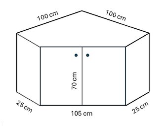 Akvárium rohové 350L - 5