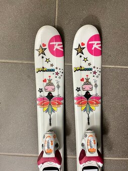 Dětske lyze znacky Rossignol ve skvelem stavu - 5