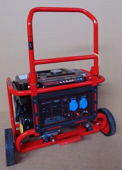 Elektrocentrála 3,1kW, SLEVA elektrostart, česká firma AKCE - 5