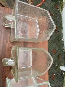 Stare sklenene zasobniky kontejnery na jidlo - 5
