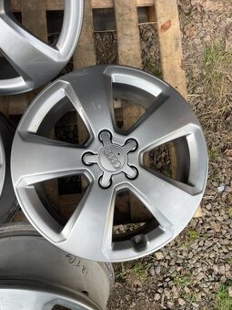 17" ALU kola – 5x112R 17 Audi tmavé ET48 - 5