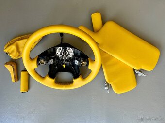 ŠKODA FELICIA FUN: doplňky interiéru obšité pravou kůží - 5
