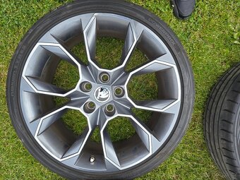 Alu kola X-TREM 19" Octavia III RS včetně pneu. - 5