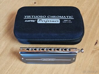 Prodám foukací chromatickou harmoniku - 5