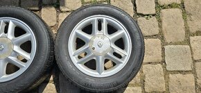 15" lité disky Renault, 4x100, 6x15", ET43 - zašlu 188. - 5